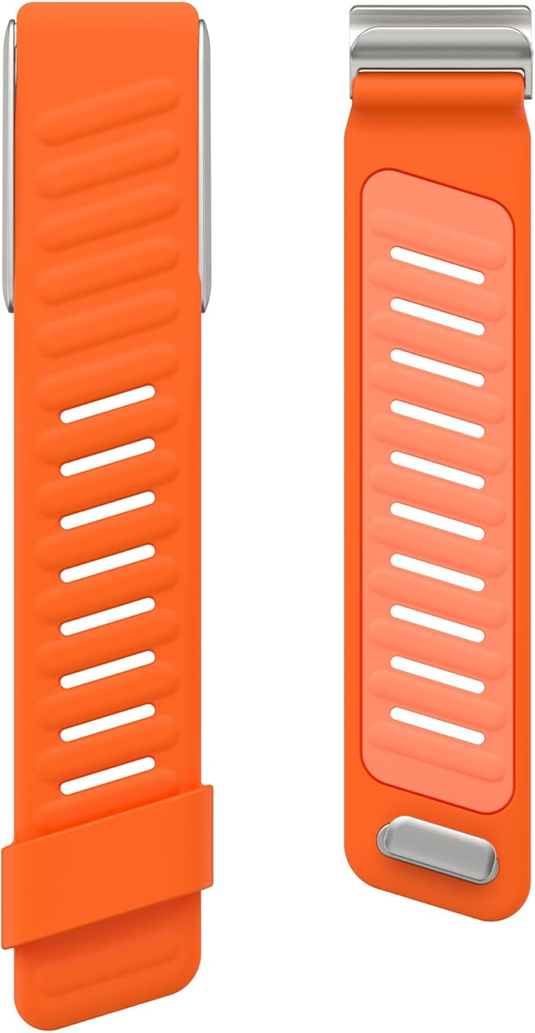 Dado Comfort Durable Silicone Wristband Compatible with WHOOP 4.0 Band, Soft Silicone Sports Loop Strap for Men & Women, with U Shapped Connector - Image 4